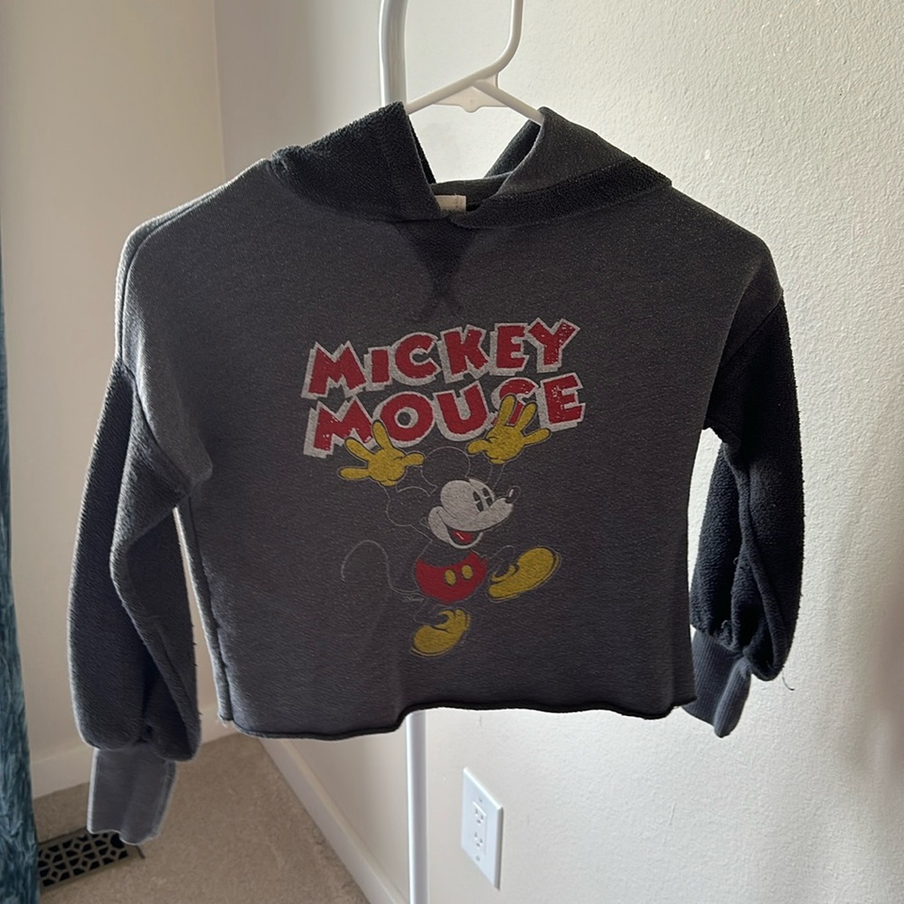 Junk food Micky Mouse sweatshirt, size Small